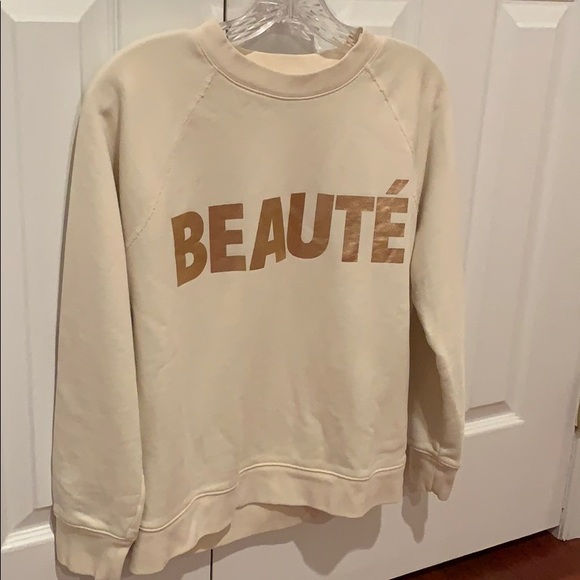 J. Crew Tops - Jcrew Small crewneck Beaute sweatshirt